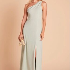 BIRDY GREY - Sage Green Kira Crepe Dress SMALL